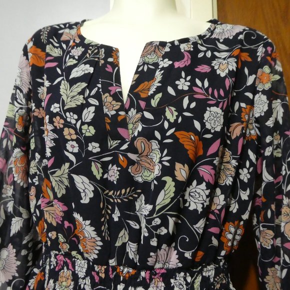 Offers Welcomed! En Focus Petite Floral Dress - Size 8P - Picture 3 of 6